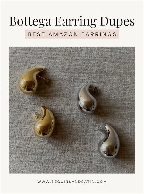 bottega veneta dupe earrings amazon